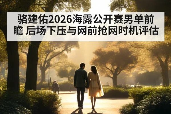 骆建佑2026海露公开赛男单前瞻 后场下压与网前抢网时机评估
